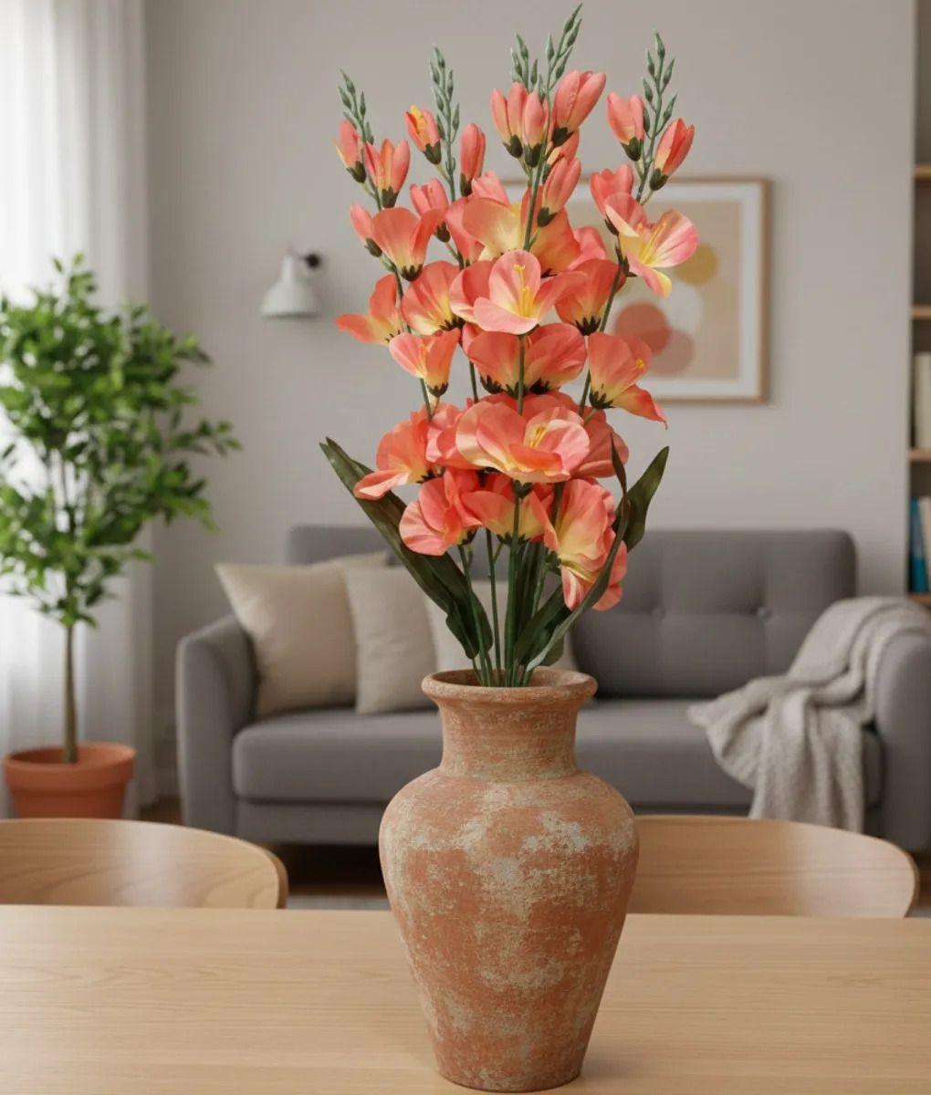 Set 2 Ramo Floral Decorativo Adorno Artificial Arreglo Jhn-9