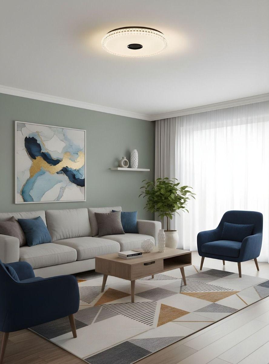 Lámpara Techo Decorativa Estilo Sofisticado Plafón Jhn-9