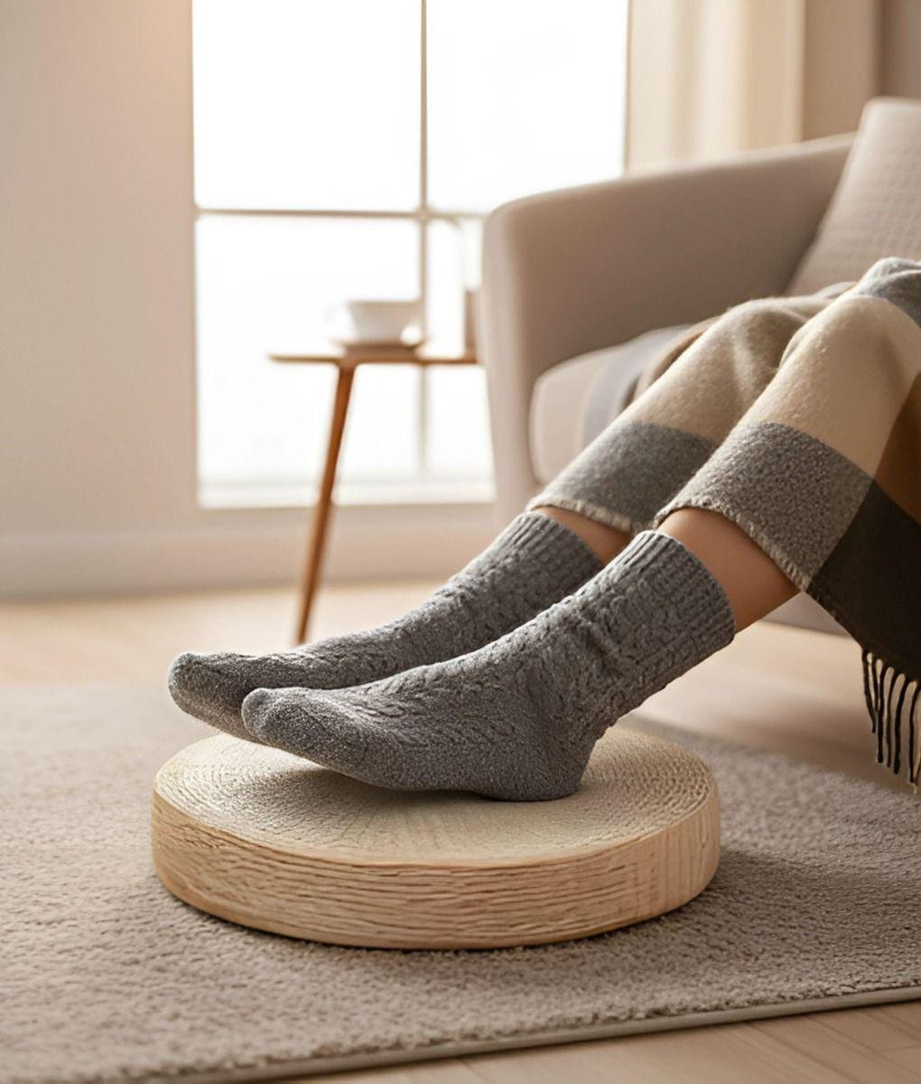 Cojín Decorativo Multifuncional Redondo Natural Yoga Jhn-3