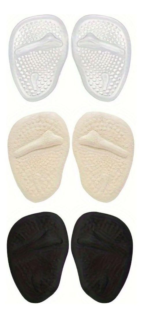SET 6 PLANTILLAS GEL ANTIDESLIZANTE PROTECCION TALON LAU-5