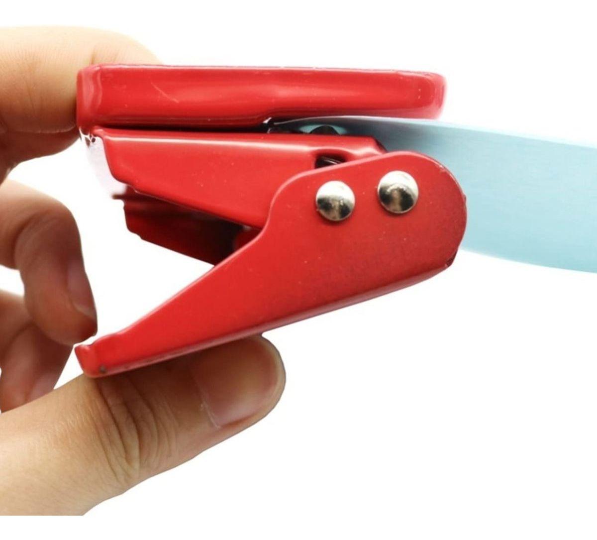 Set 4 Perforadora Papel Portátil Compacto Uso Múltiple Jhn-5