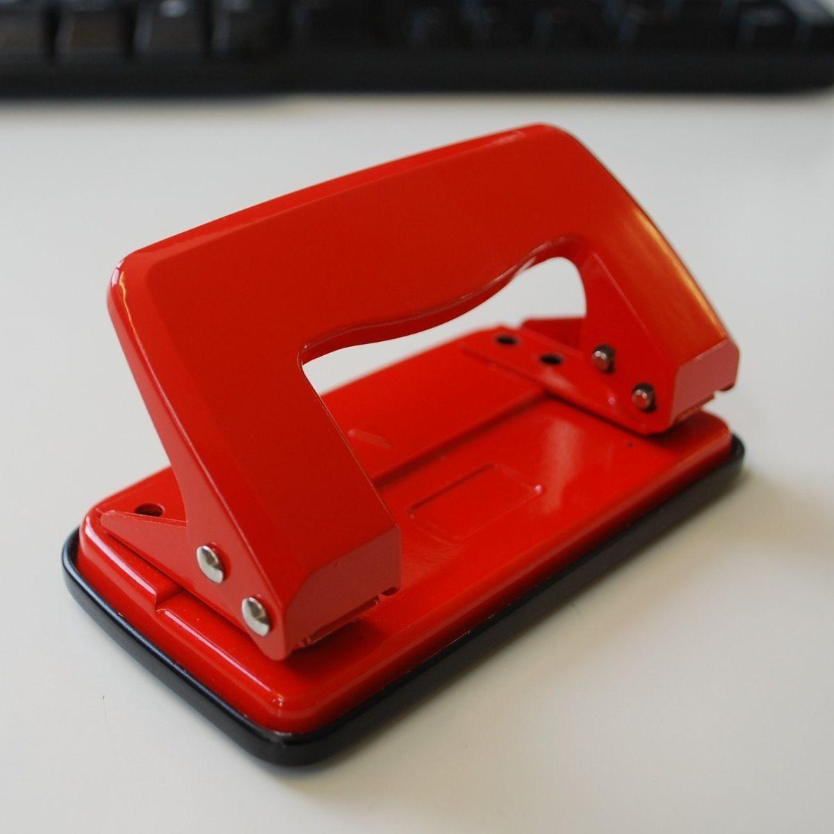 Set 4 Perforadora Papel Portátil Compacto Uso Múltiple Jhn-7