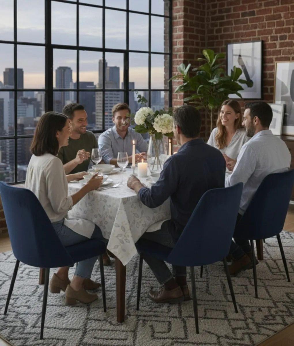 Mantel Decorativo Mesa Estilo Elegancia Botánica Hogar Jhn-4