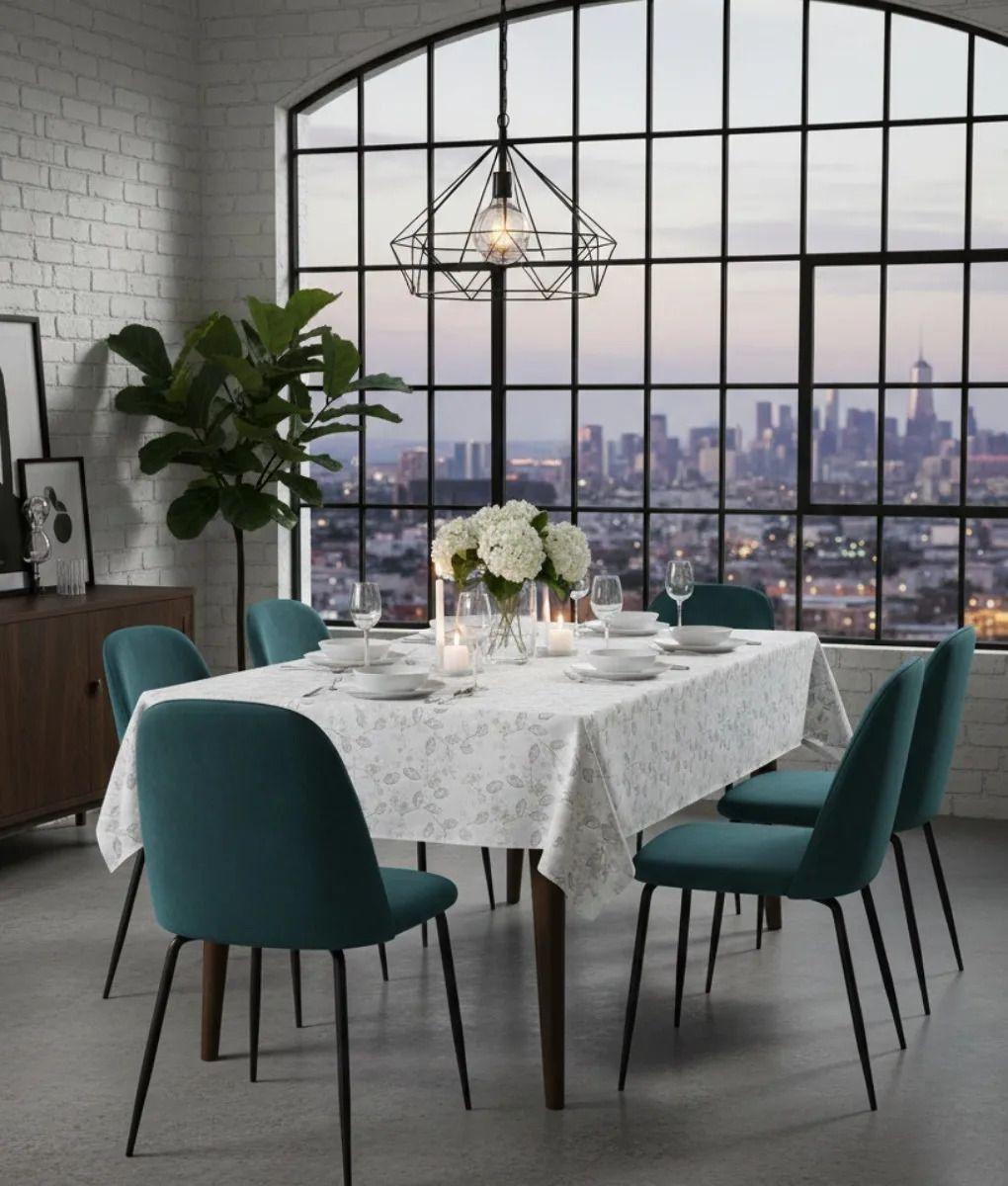 Mantel Decorativo Mesa Estilo Elegancia Botánica Hogar Jhn-7