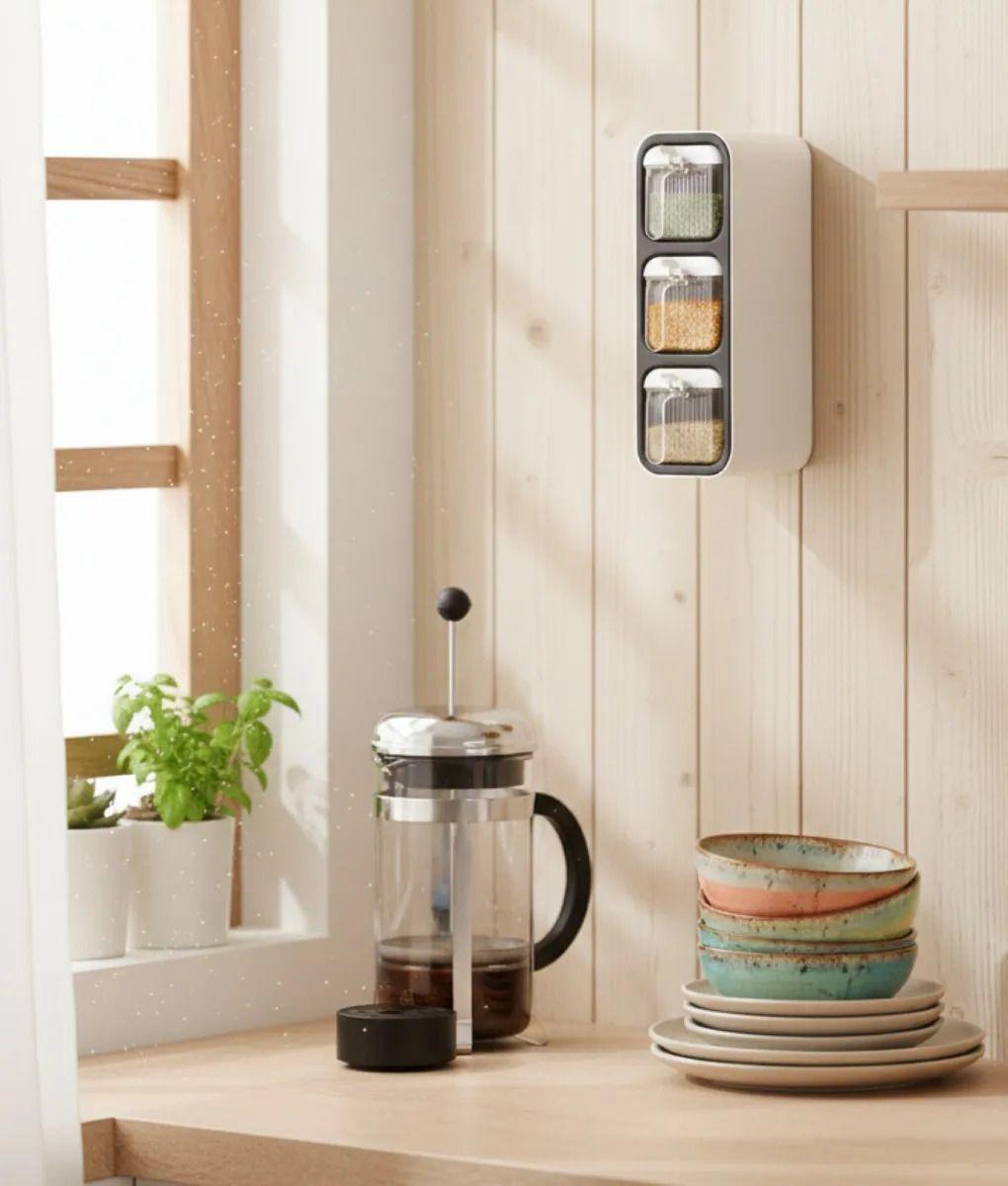 Especiero Organizador Modular Dispensador Apilable Jhn-7