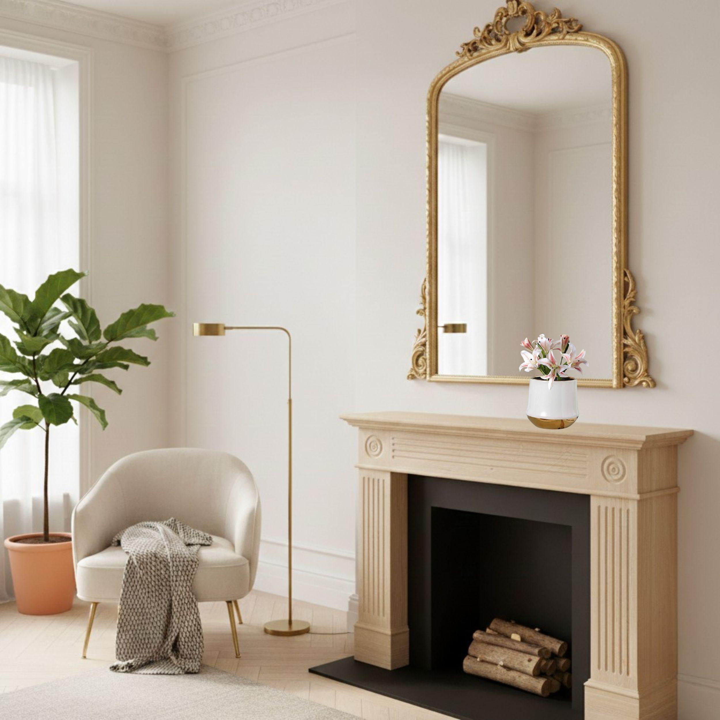 Maceta Elegante Decorativa Planta Interior Oficina ALJ-5