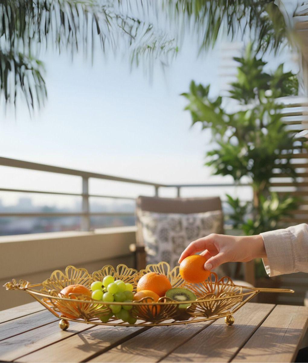 Bandeja Decorativa Estilizada Adorno Almacenamiento Jhn-3