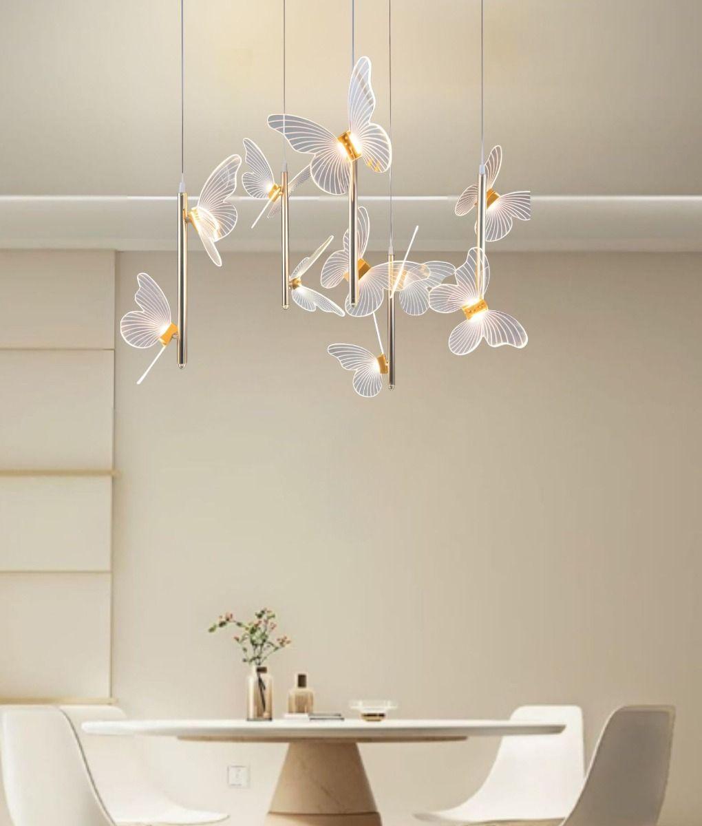 Luces Decorativas Mariposa Colgante Techo Adorno Jhn-9