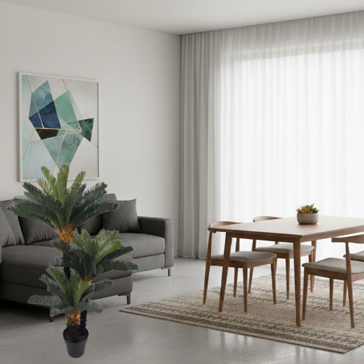 Planta Artificial Palmera Diseño Botánico Tropical Jhn-3