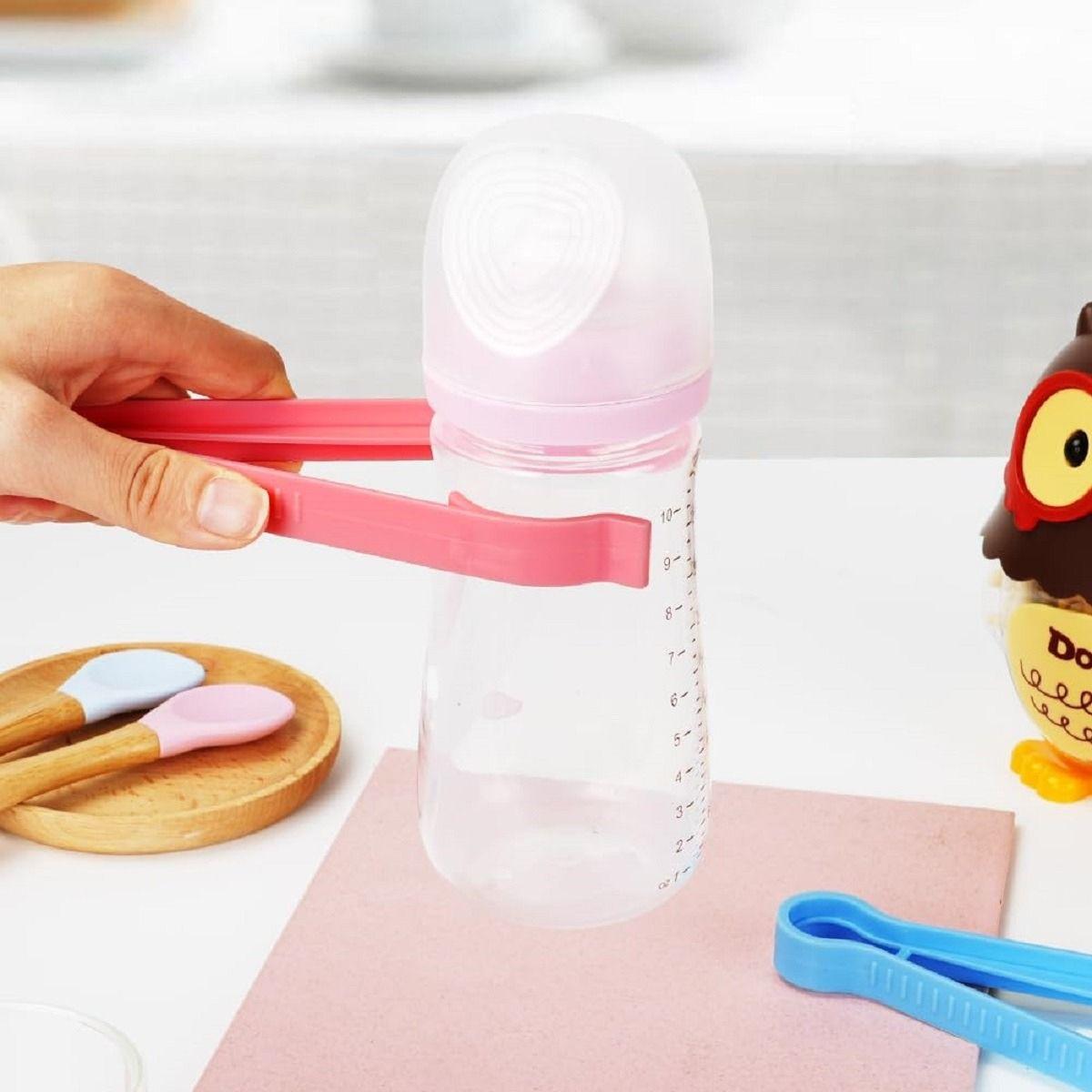 Set 24 Pinzas Mamadera Biberon Antideslizante Bebe Lau-5