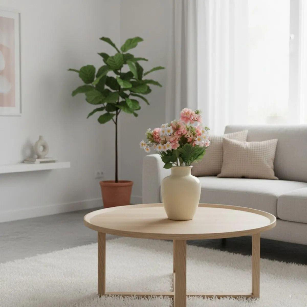 Ramo Floral Artificial Alta Densidad Elegancia Atemporal Jhn-6