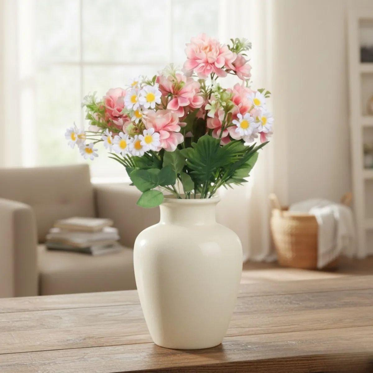 Ramo Floral Artificial Alta Densidad Elegancia Atemporal Jhn-9