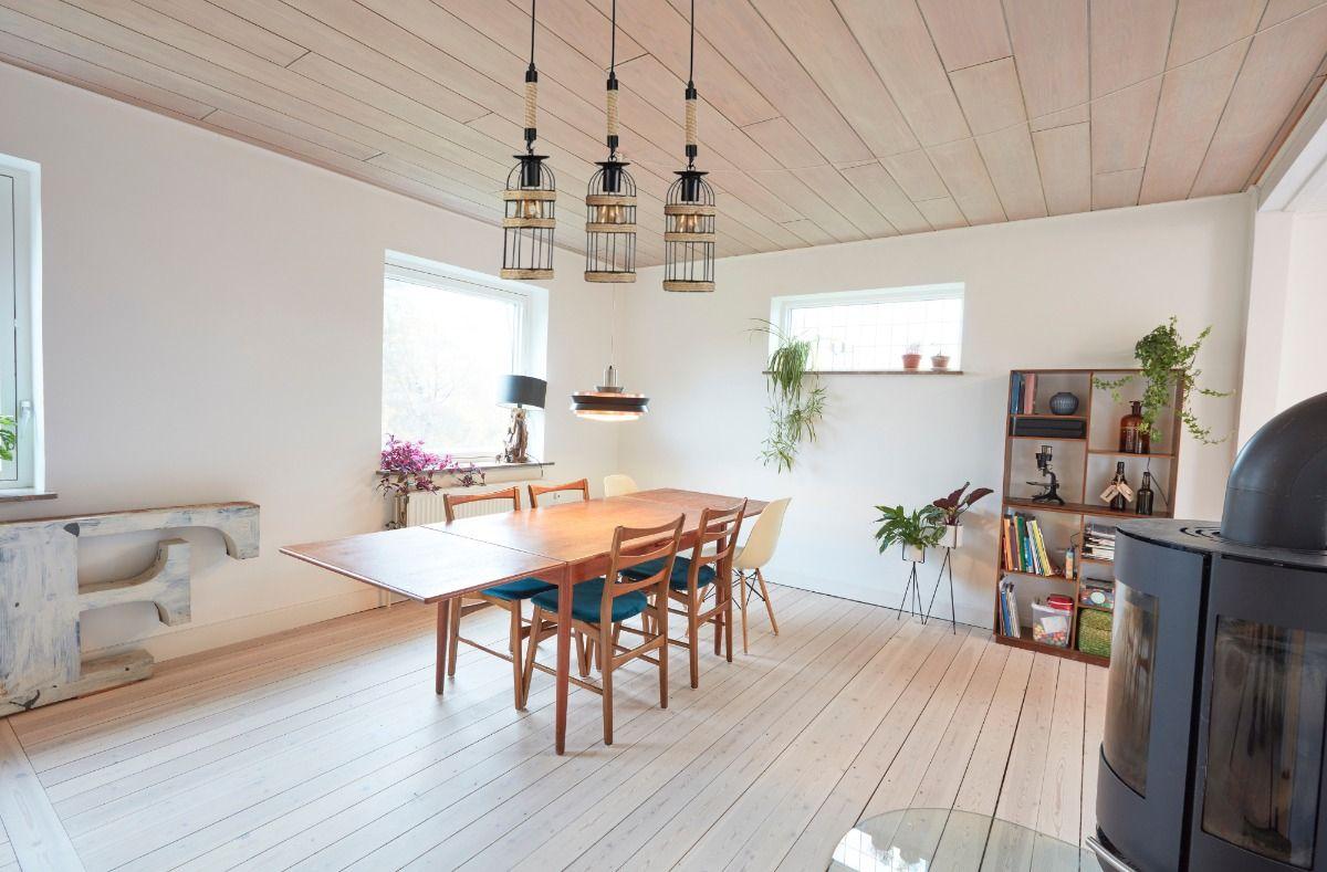 Lampara Colgante Madera Metal Tipo Jaula 3 Focos Hogar Lau-2