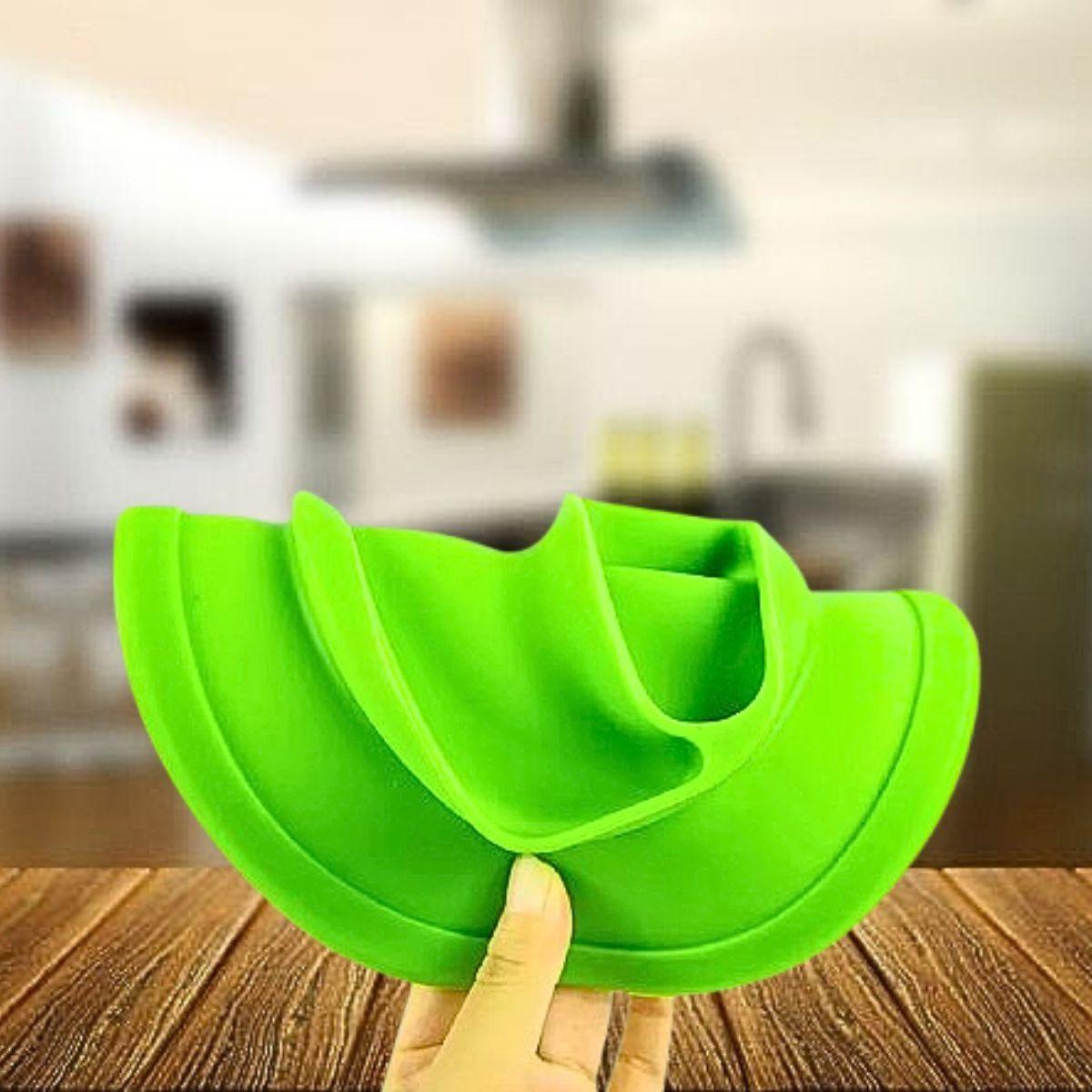 Set 5 Platos Silicona Antiderrame Antiadherente Bebes Lau-5