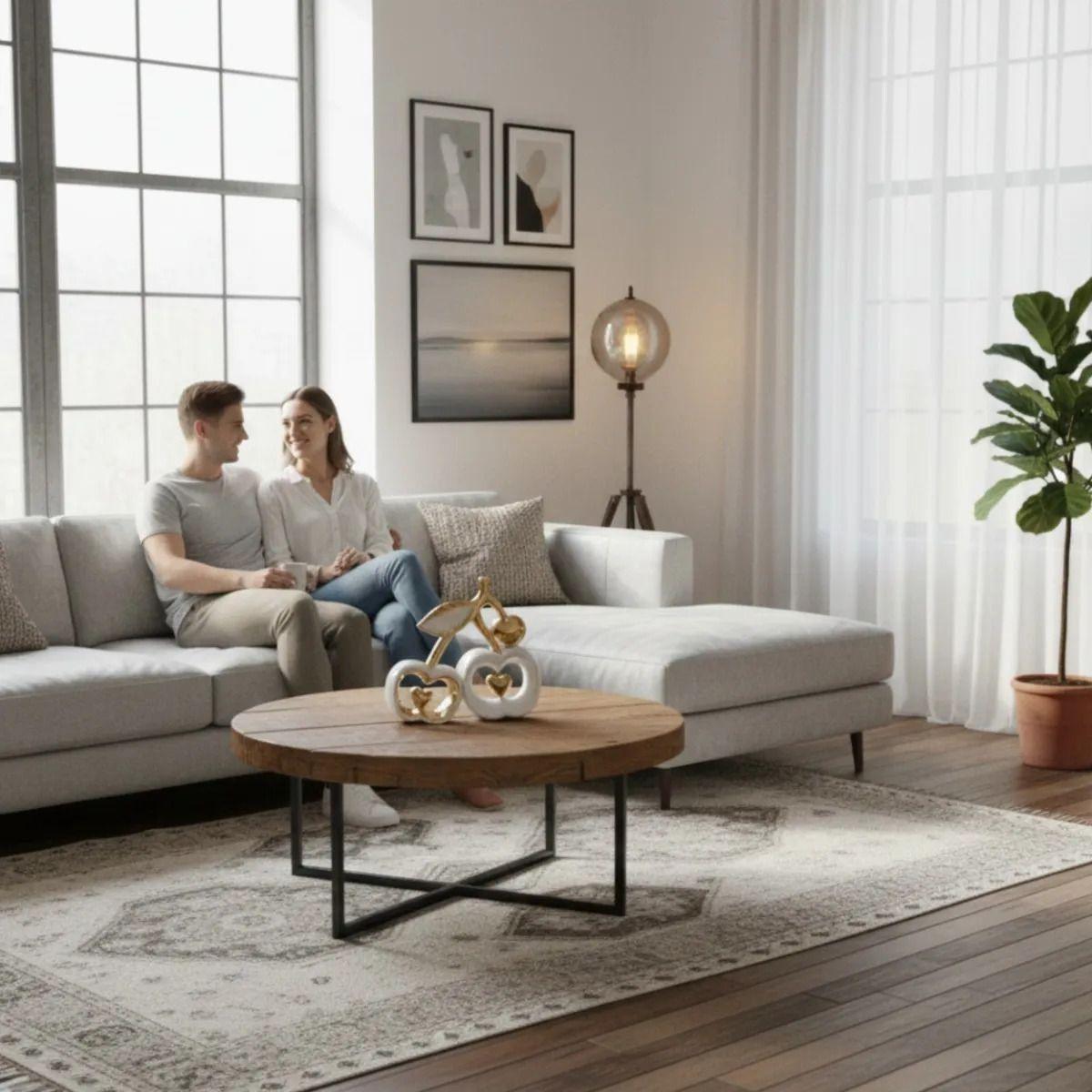 Figura Decorativa Adorno Estatua Frutal Naturaleza Jhn-2