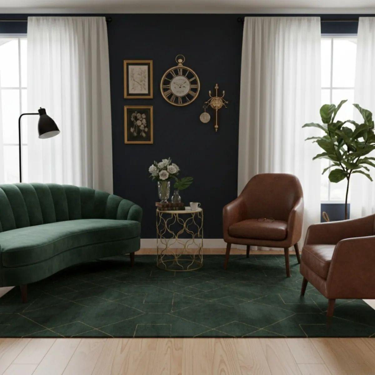 Mesa Auxiliar Decorativa Diseño Calado Centro Adorno Jhn-7