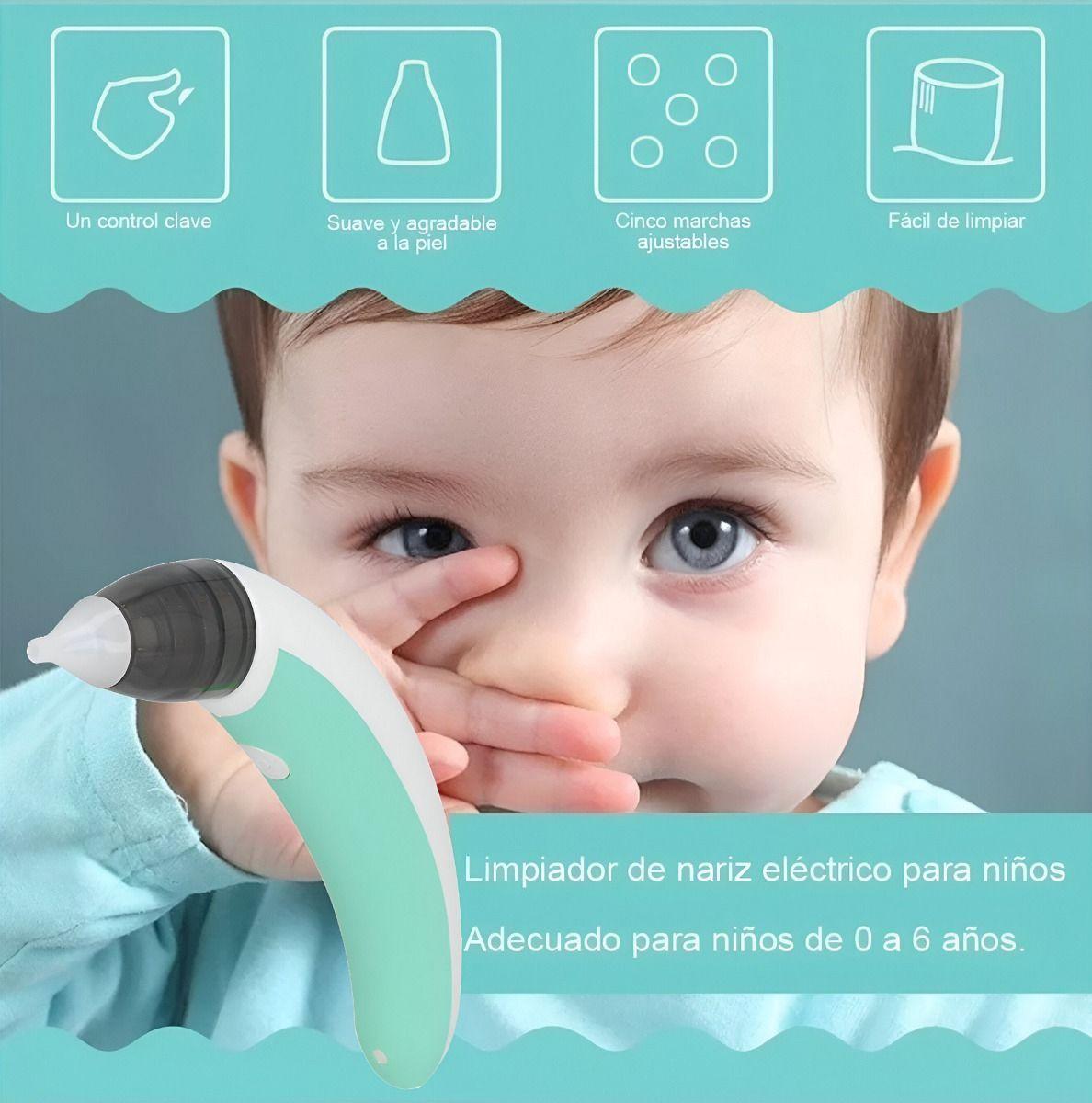 Aspirador Nasal Recargable Bebé Lechón Limpiador Jhn-8