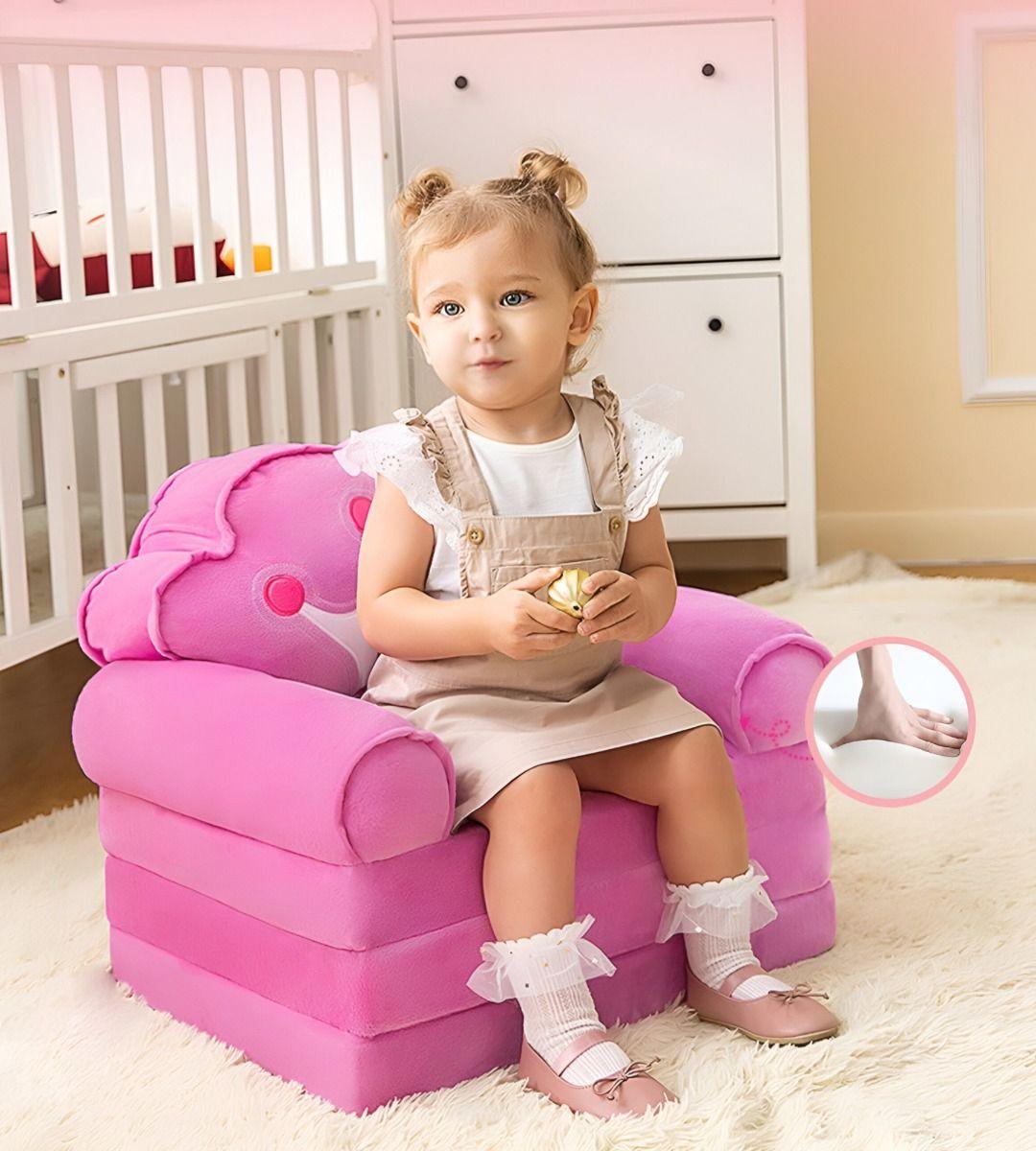 Sofá Cama Silla Reposabrazos Triple Plegable Niños Jhn-2