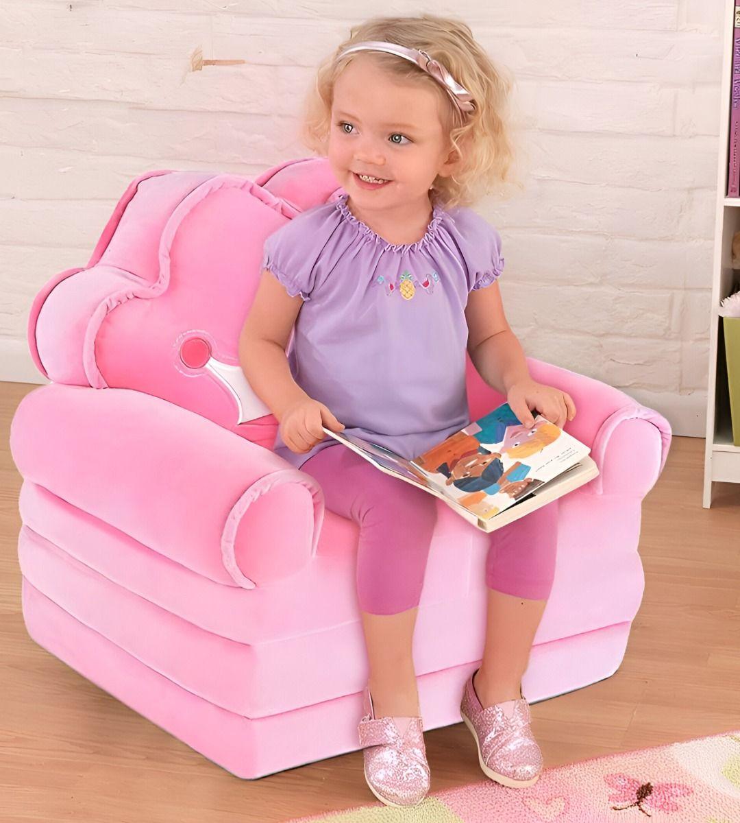 Sofá Cama Silla Reposabrazos Triple Plegable Niños Jhn-4