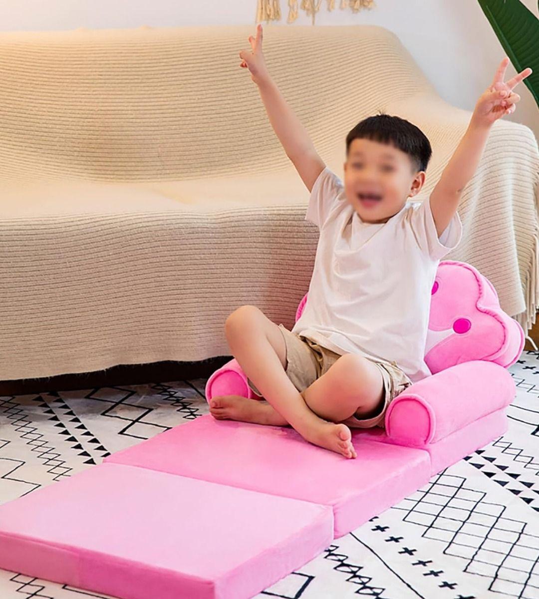 Sofá Cama Silla Reposabrazos Triple Plegable Niños Jhn-7