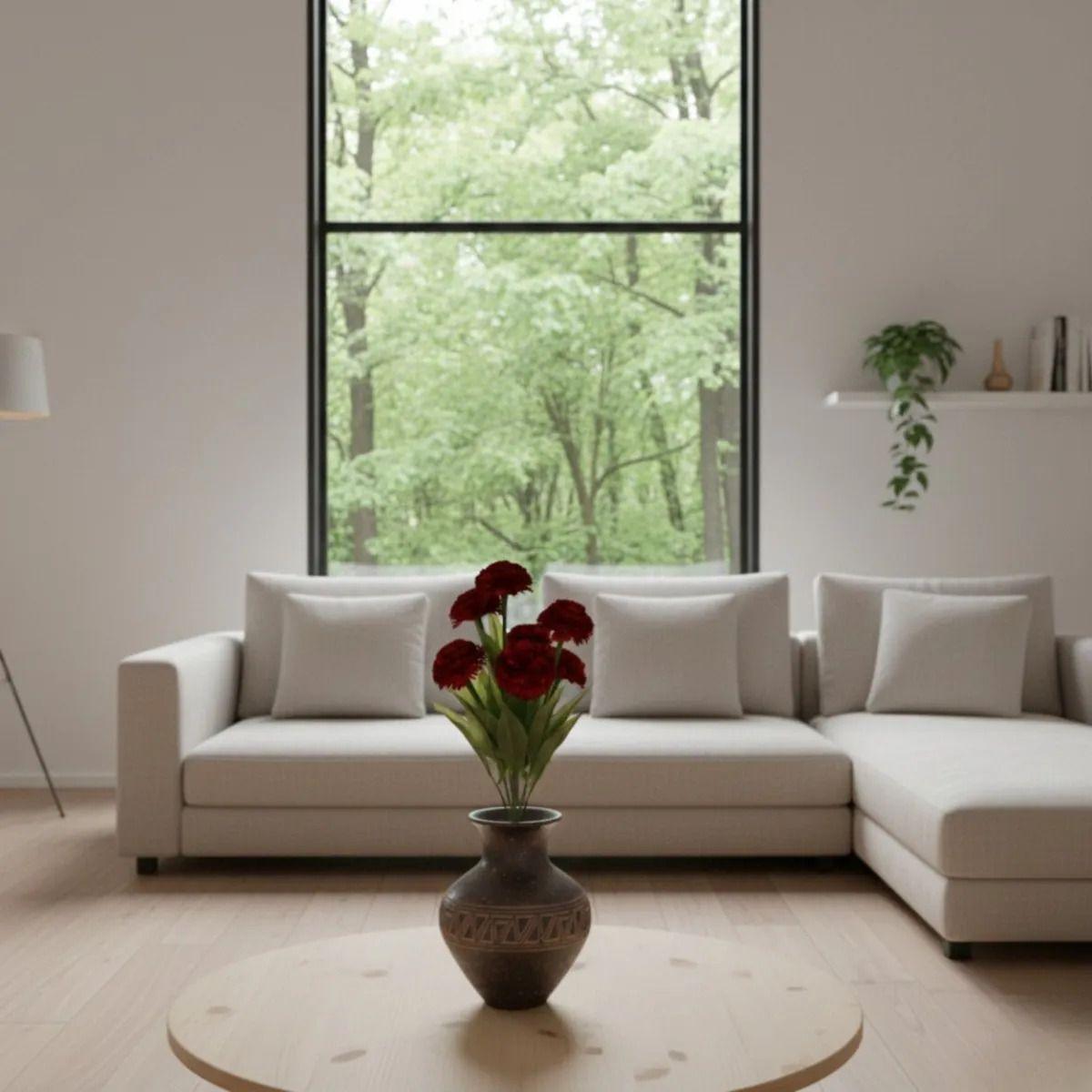 Set 2 Ramo Floral Botánico Ornamental Artificial Adorno Jhn-5