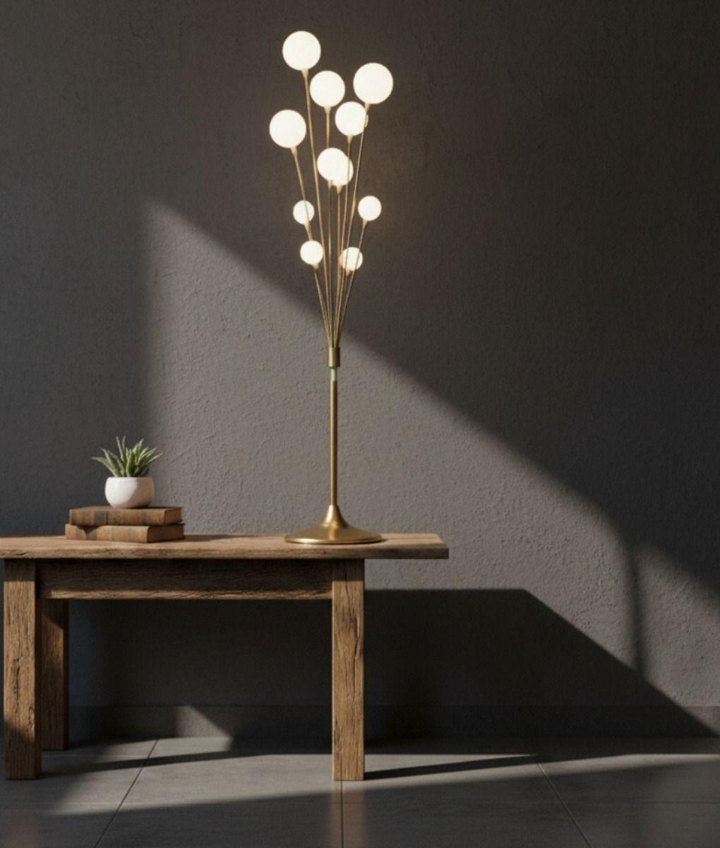 Lámpara Pie Ramo Estelar Iluminación Escultural Ambiente Jhn-6