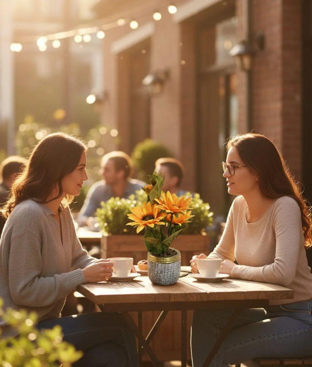 Planta Artificial Decorativa Diseño Girasol Adorno Jhn-2