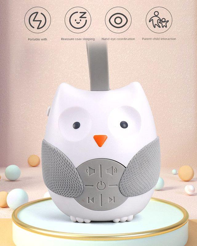 Maquina Robot Monitor Sueño Ruido Buho Cuna Dormir Bebe Lau-1