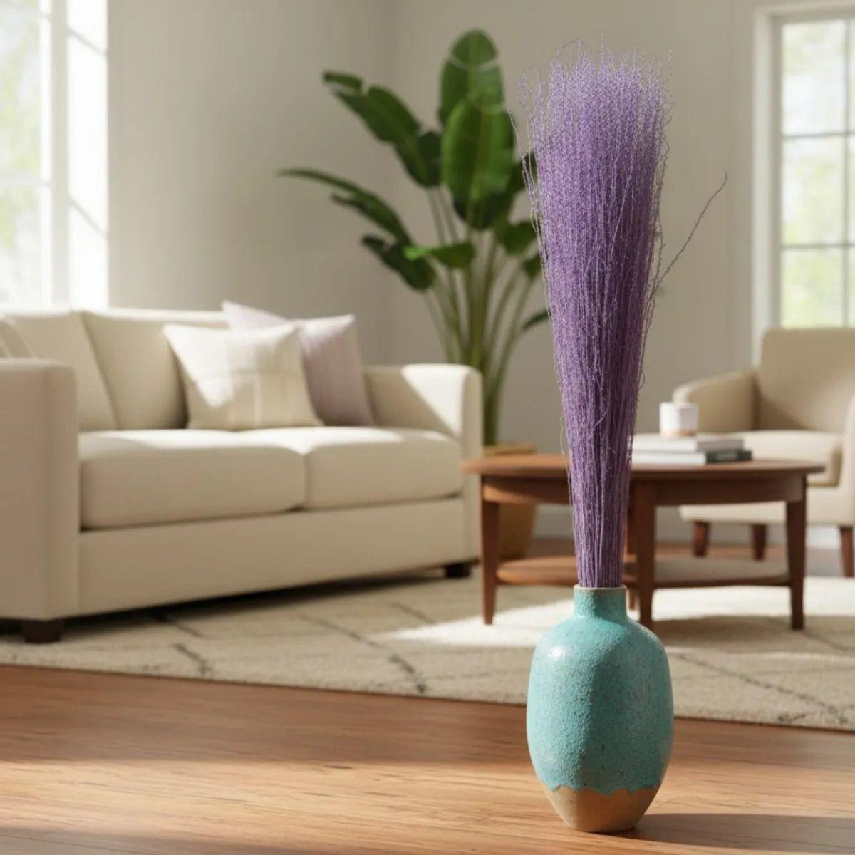 Set 4 Follajes Decorativos Floreros Espacios Modernos AJ-9