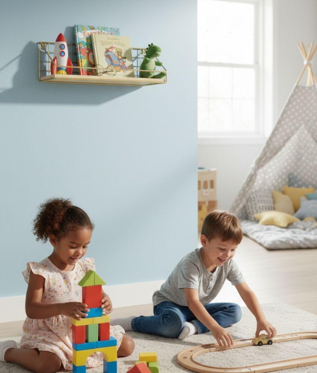 Estante Pared Repisa Diseño Moderno Almacenamiento Jhn-4