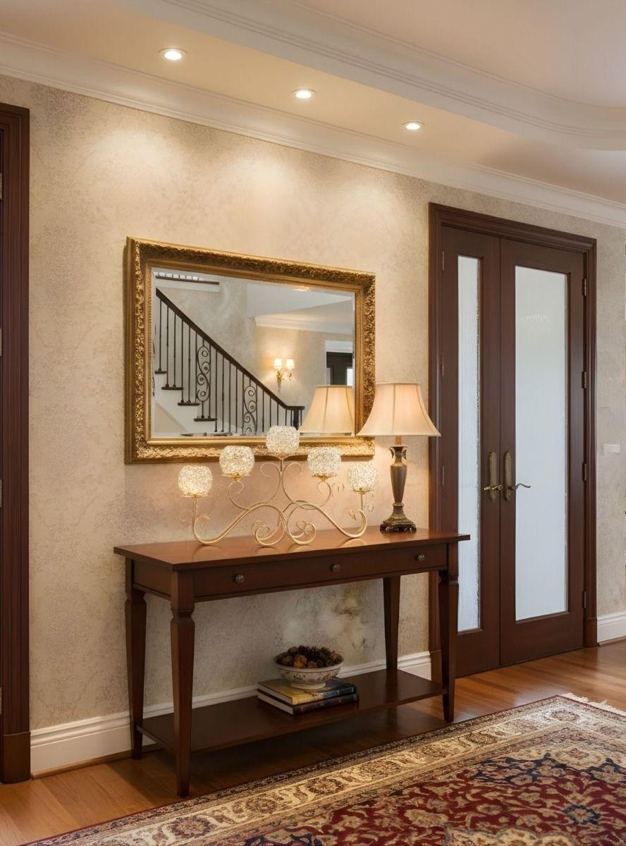 Candelabro Decorativo 5 Brazos Copas Adorno Facetado Jhn-7