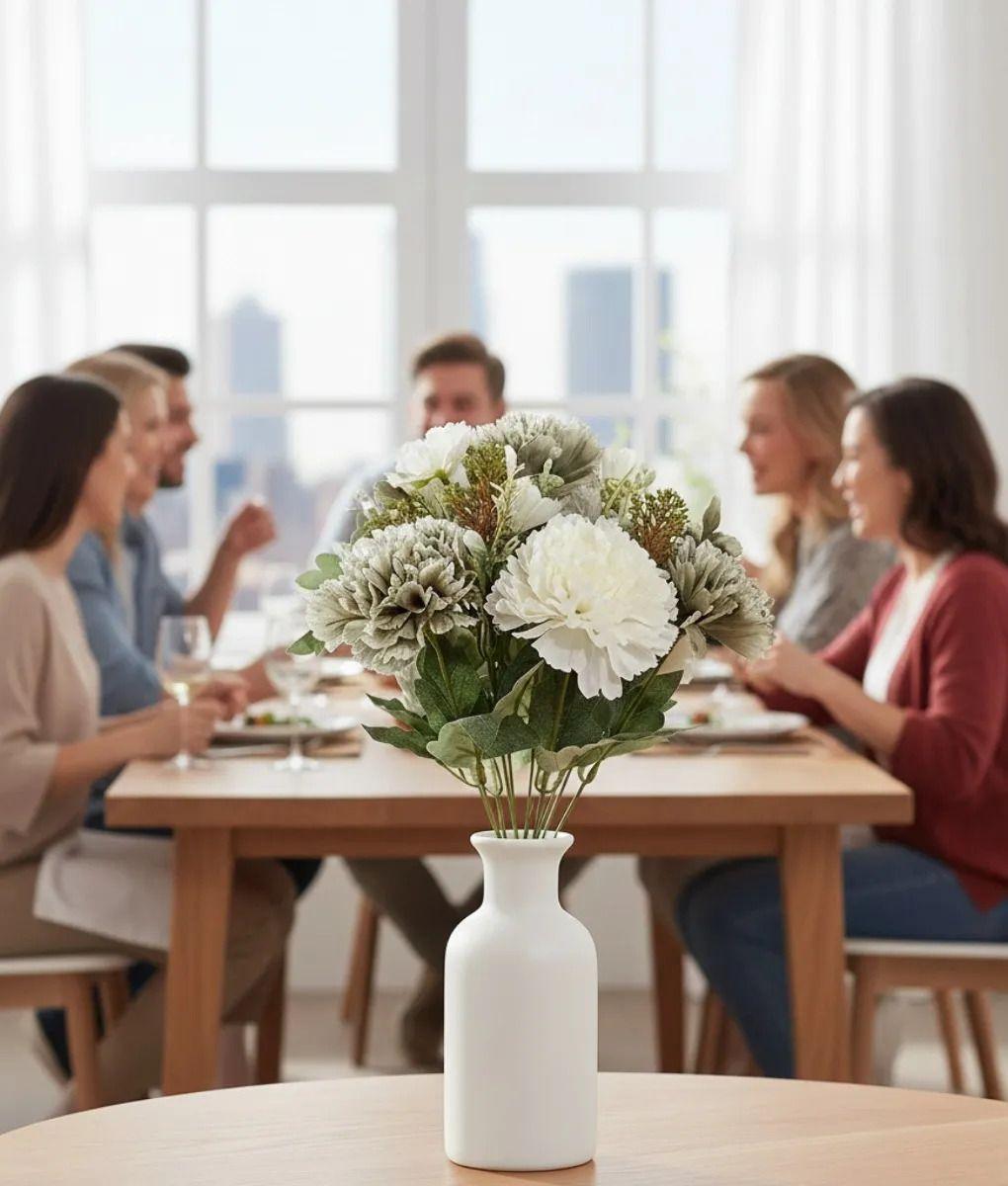 Ramo Floral Decorativo Arreglo Artificial Silvestre Jhn-3