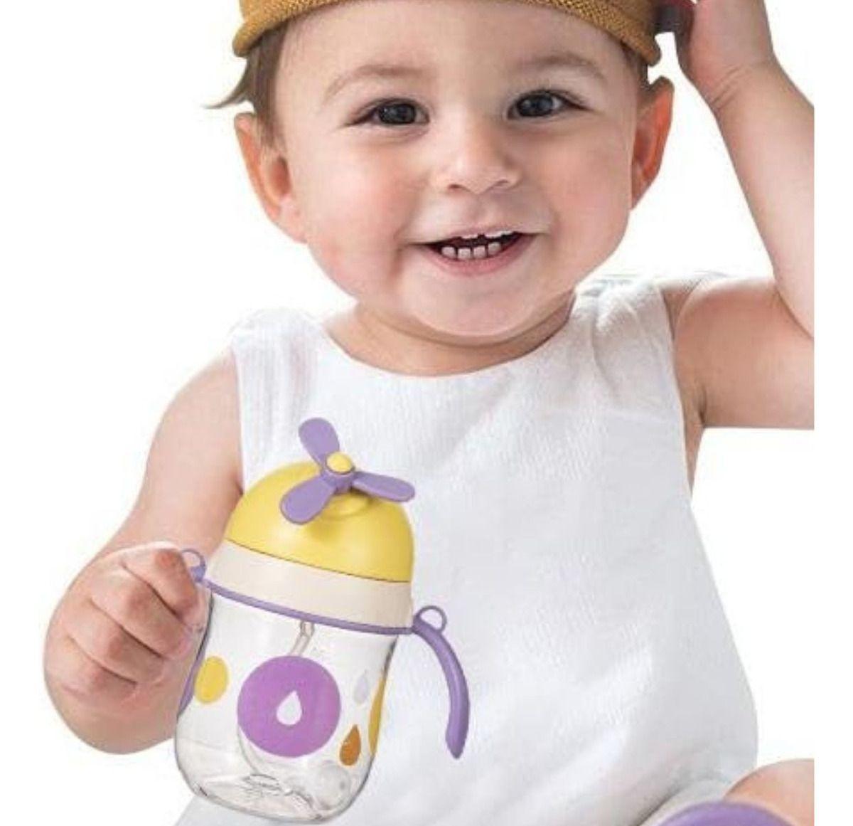 SET 2 VASOS CON ASA PAJITA DISEÑO DE AVION ANTIDERRAME LAU-1