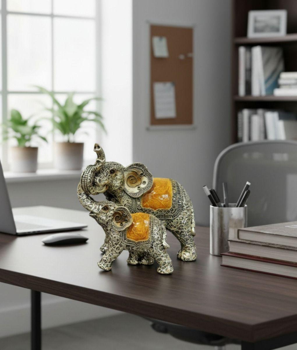 Figura Decorativa Elefante Vintage Adorno Estatua Jhn-9