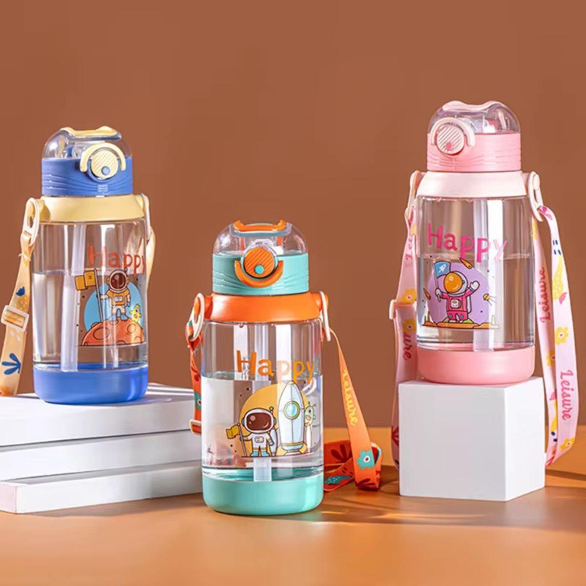 SET 2 BOTELLAS DE AGUA PARA DEPORTE INFANTIL NIÑOS LAU-5