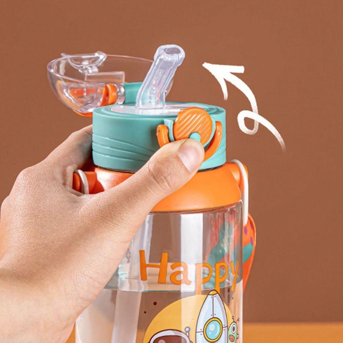 SET 2 BOTELLAS DE AGUA PARA DEPORTE INFANTIL NIÑOS LAU-6