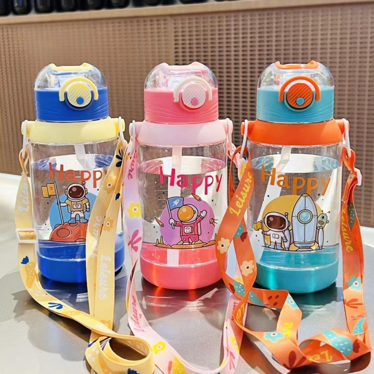 SET 2 BOTELLAS DE AGUA PARA DEPORTE INFANTIL NIÑOS LAU-8