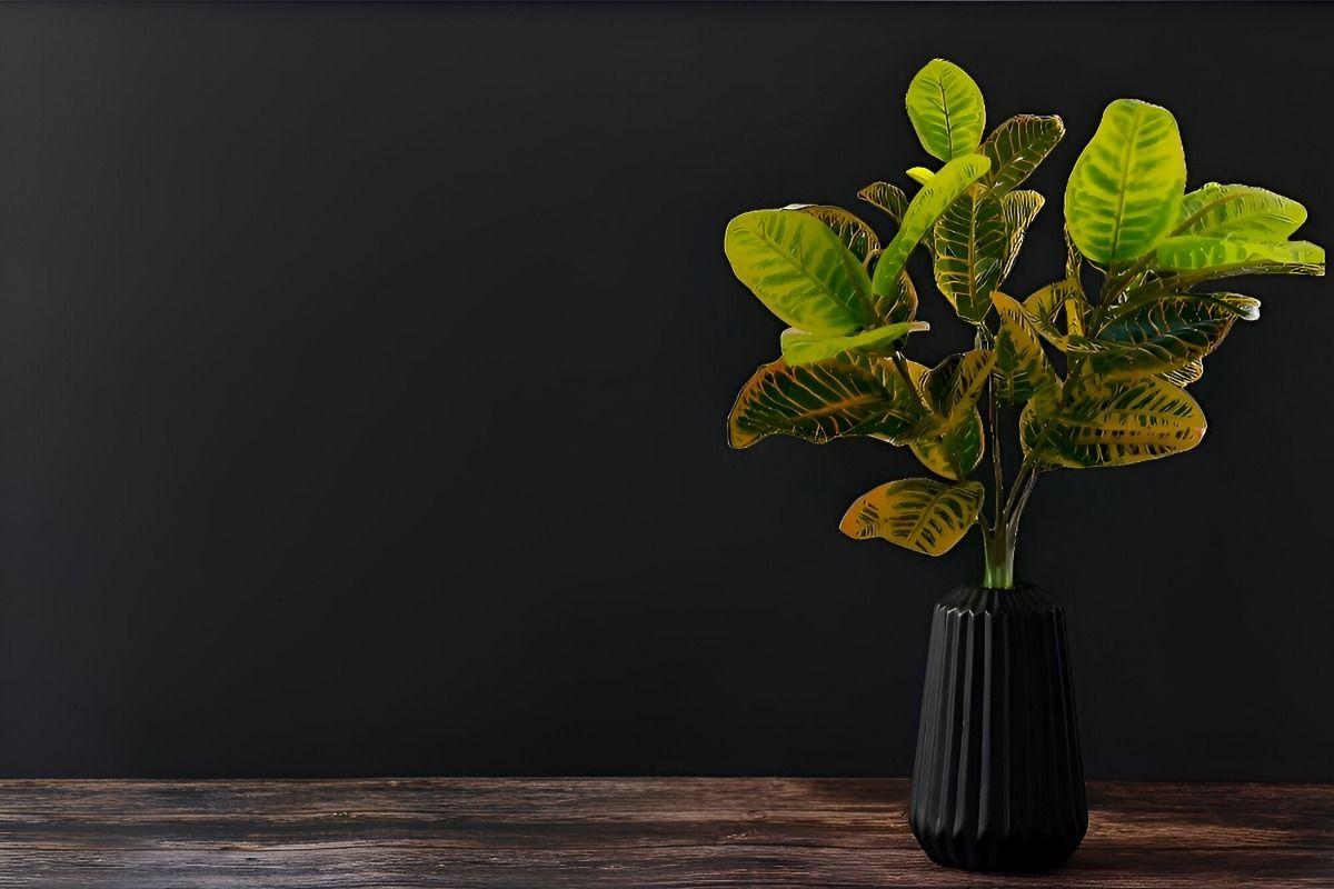 Planta Artificial Crotón Decoración Hogar Piso 75cm Jhn-9