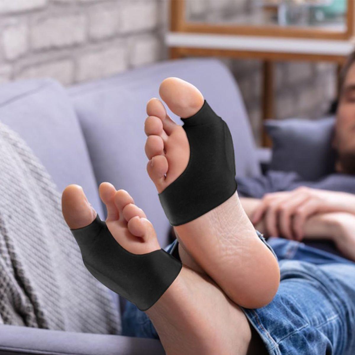 SET 4 CORRECTOR DE JUANETE ORTOPEDICO FUNDA ALIVIO DOLOR LAU-8