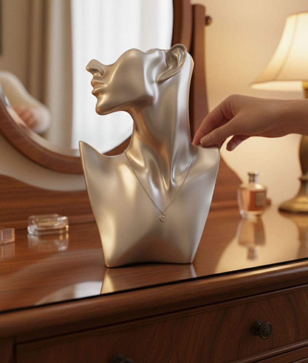 Soporte Decorativo Joyas Exhibidor Adorno Silueta Jhn-3