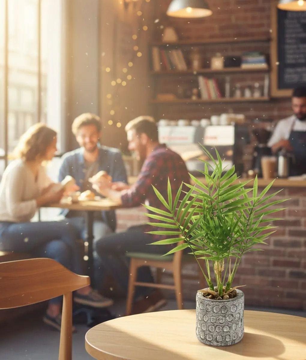 Planta Decorativa Artificial Palmera Adorno Botánico Jhn-2