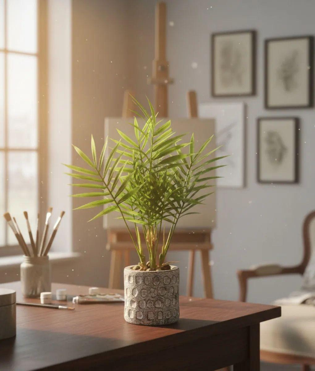 Planta Decorativa Artificial Palmera Adorno Botánico Jhn-6