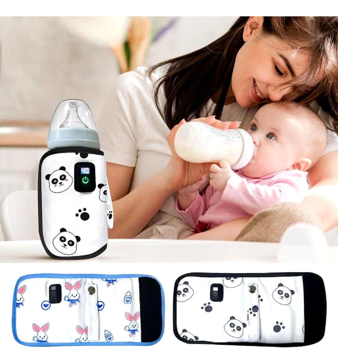 Calentador Biberon Temperatura Viaje Portatil Bebes Lau-5
