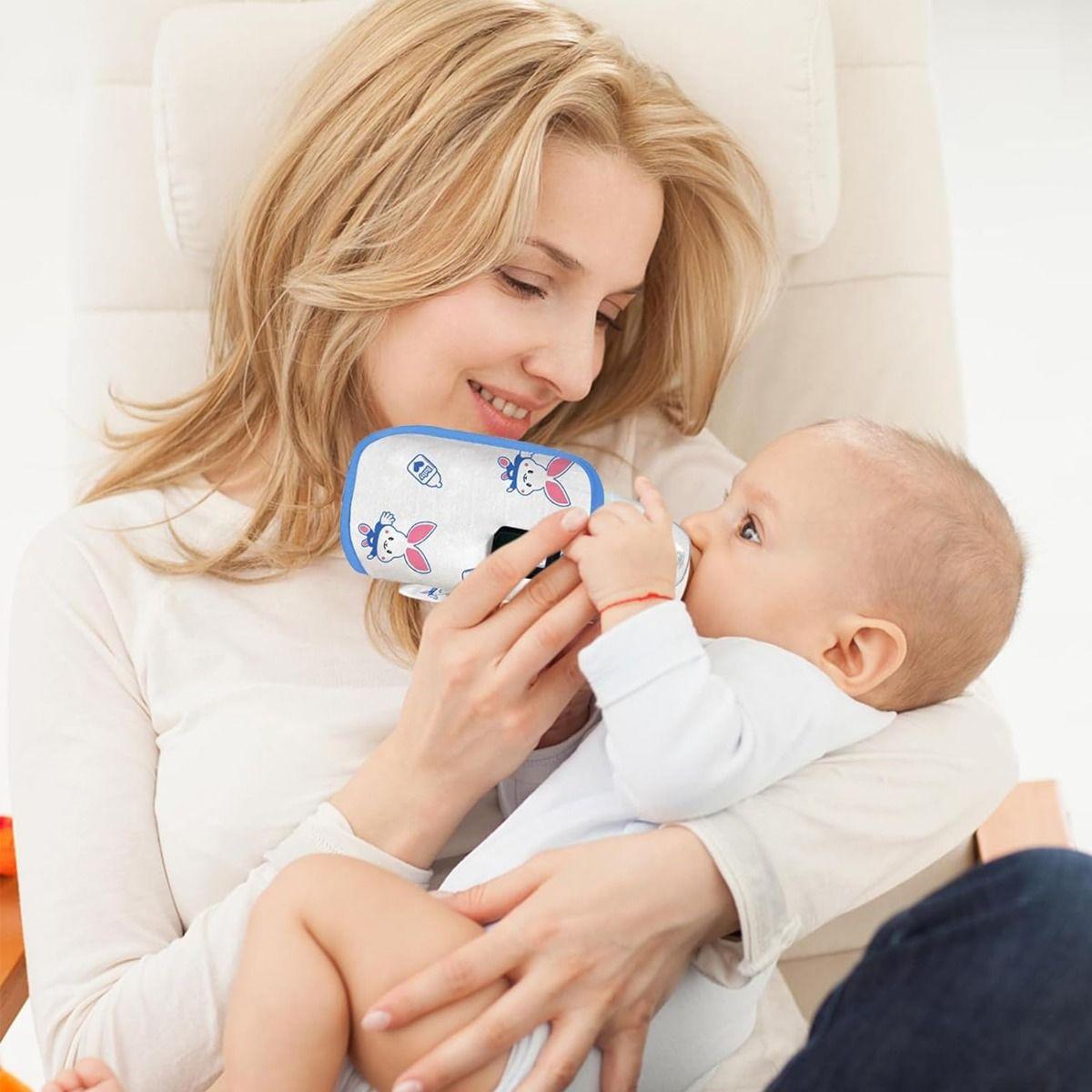 Calentador Biberon Temperatura Viaje Portatil Bebes Lau-7