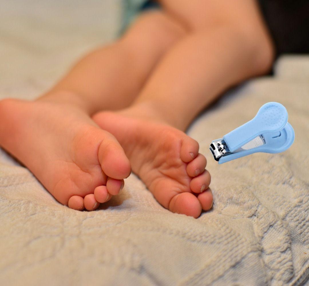 Cortauñas Bebe Seguridad Tijeras Herramienta Manicura Lau-2