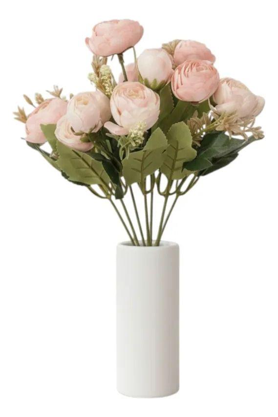 Set 2 Ramo Decorativo Flores Artificiales Adorno Floral Jhn-1