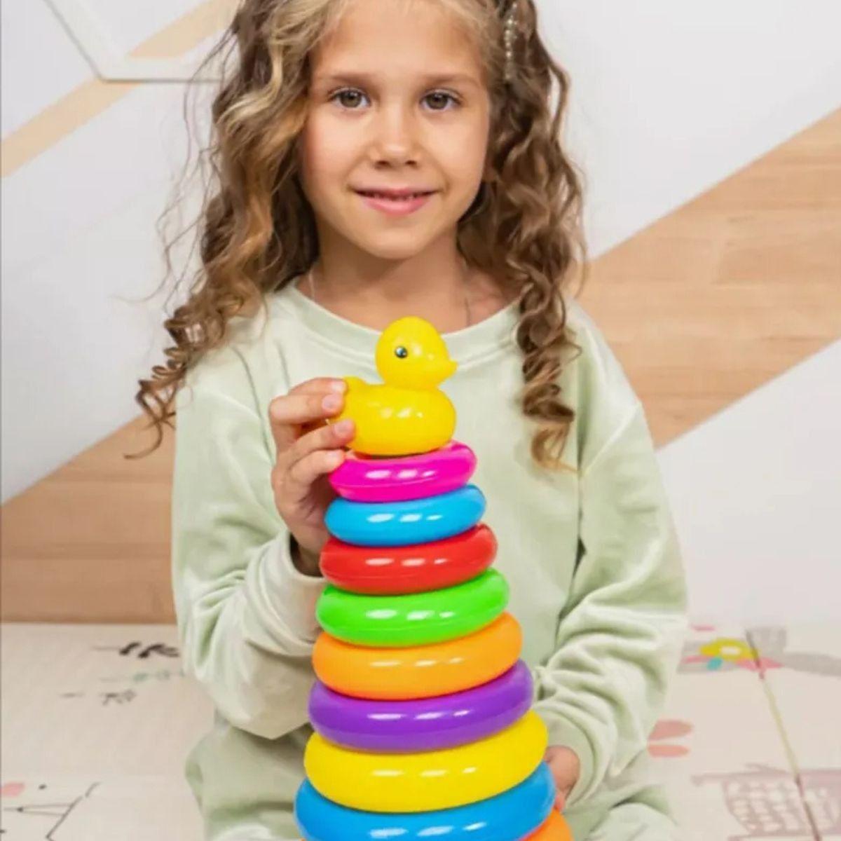 SET 2 JUEGUETE DESARROLLO TORRE BOLAS RODANTES BEBES LAU-9