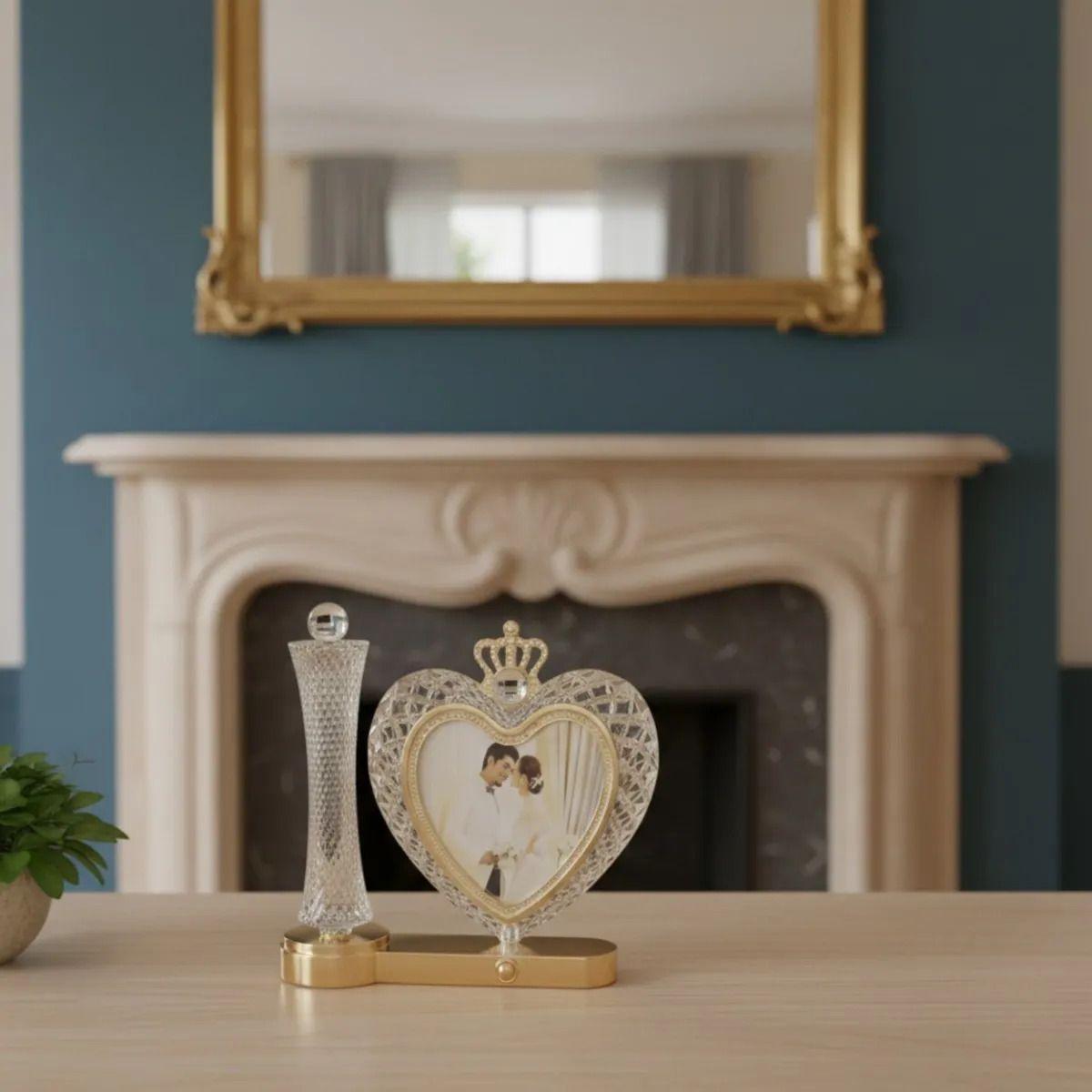 Portarretrato Marco Foto Aura Iluminación LED Decorativo Jhn-7