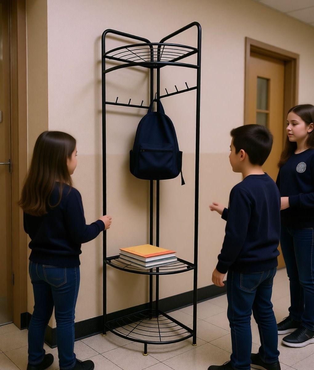 Perchero Organizador Multifuncional Vertical Esquinero Jhn-2