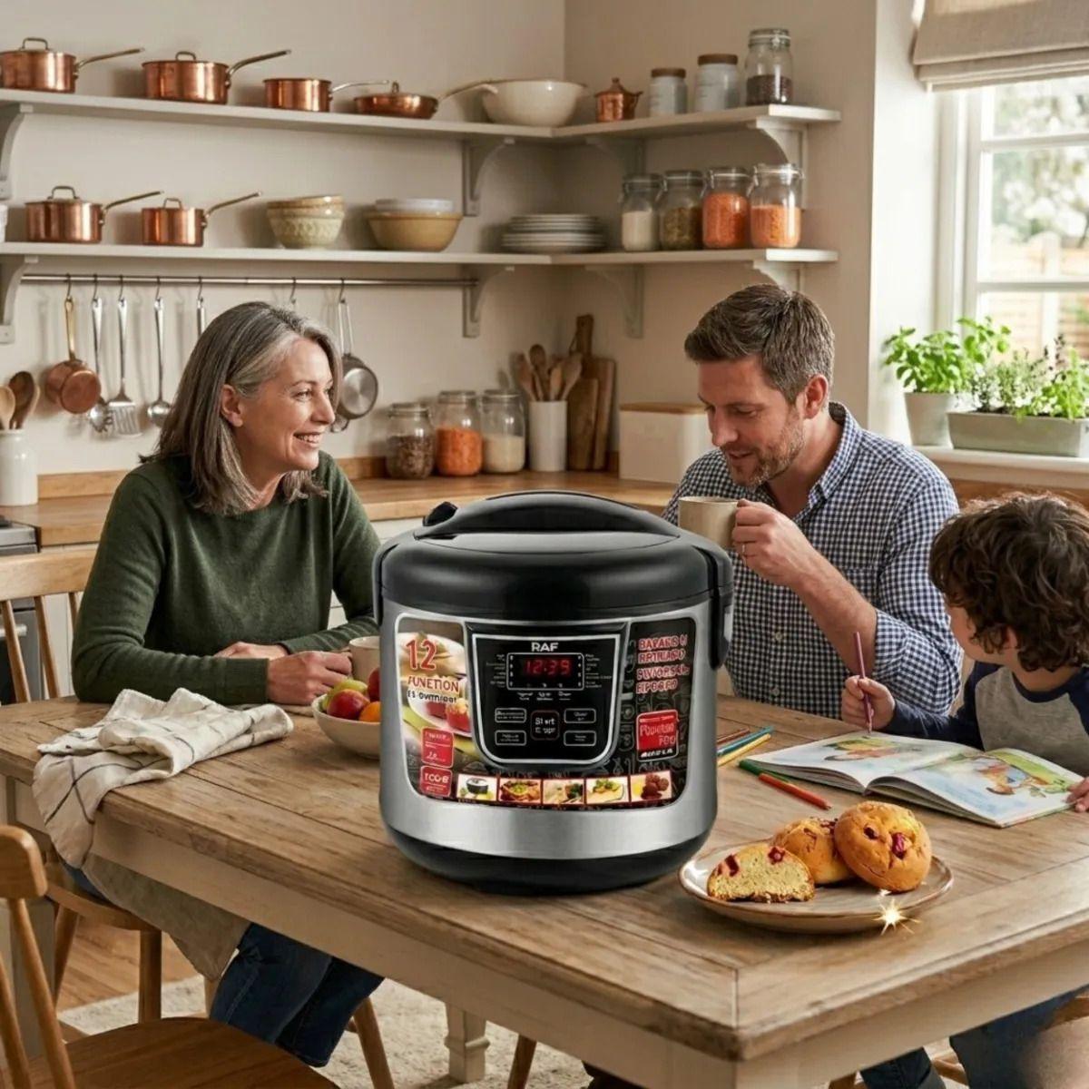 Olla Inteligente Multifuncional Cocina Pantalla Led ALJ-2